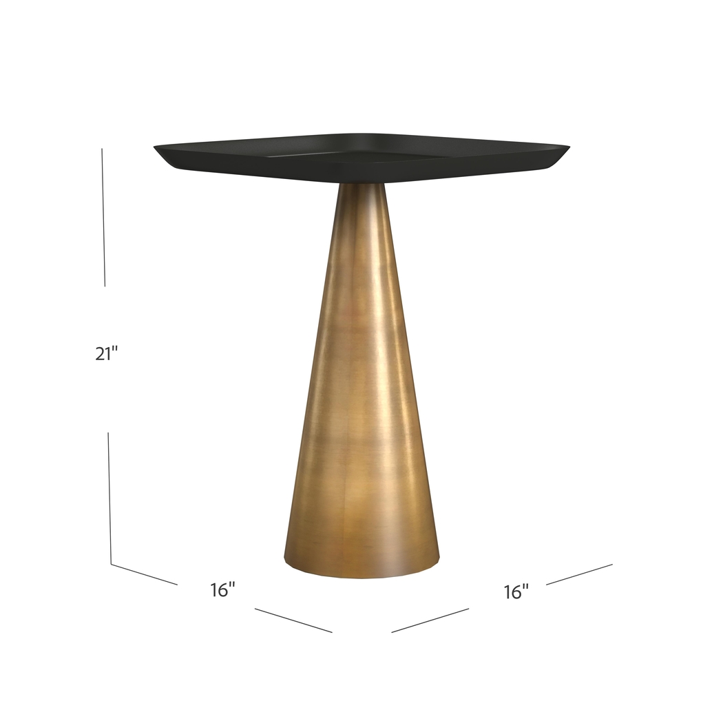 Dunfey Gold Accent Table - Thumbnail - Image 8