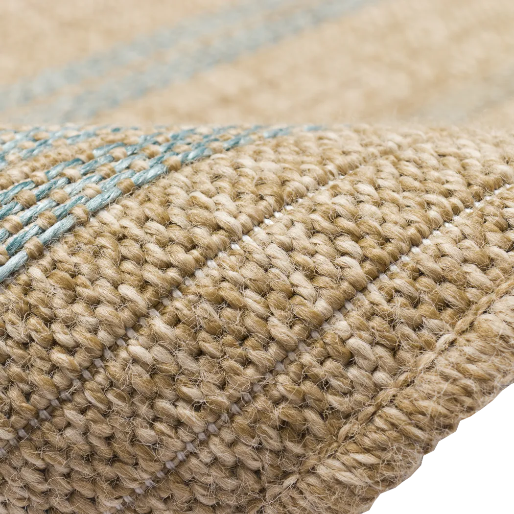 Dunhead Blue 7'10Sqaure Indoor/Outdoor Rug - Thumbnail - Image 2