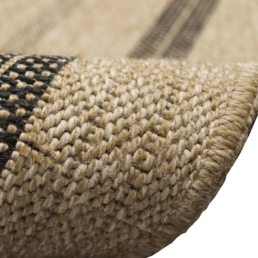 Dunhead Natural 5'3 x 7'3 Indoor/Outdoor Rug - Thumbnail - Image 3