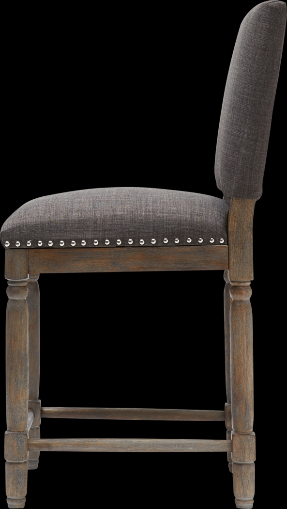 Dunleigh Gray Counter Height Stool - Thumbnail - Image 2