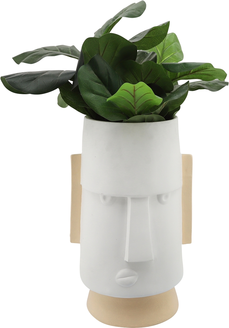 Dunlight White Planter - Thumbnail - Image 5