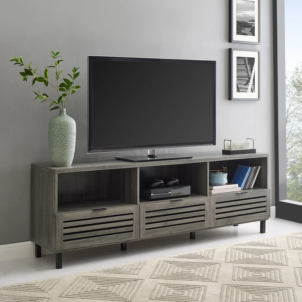 Dunmire Gray 70 in. Console - Image 6