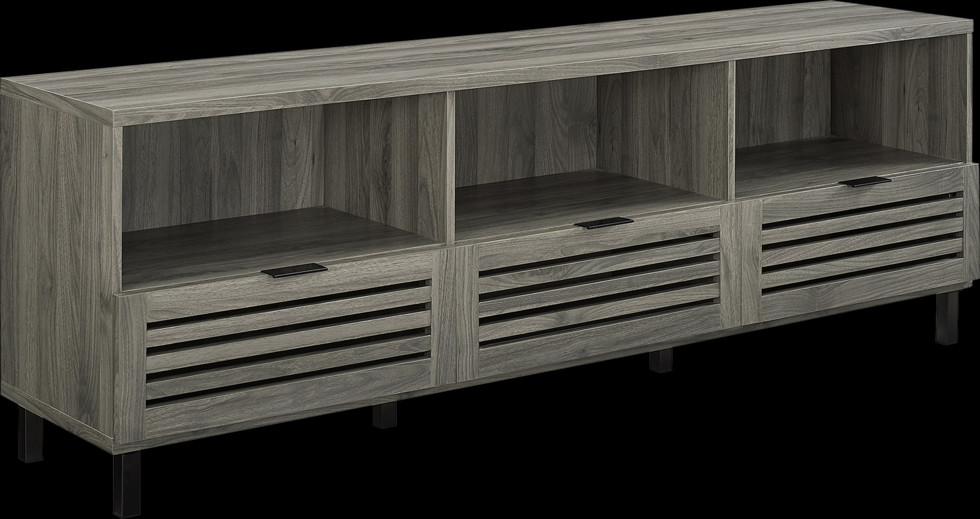 Dunmire Gray 70 in. Console - Thumbnail - Image 1