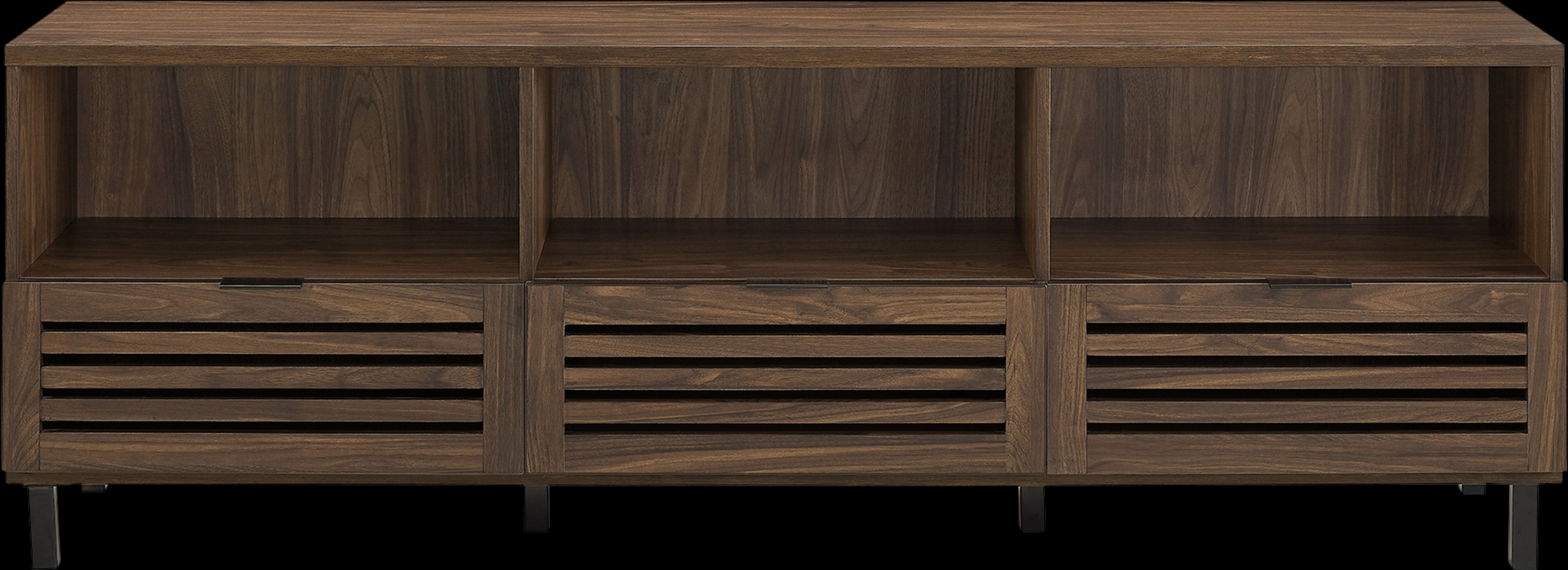 Dunmire Walnut 70 in. Console - Thumbnail - Image 2