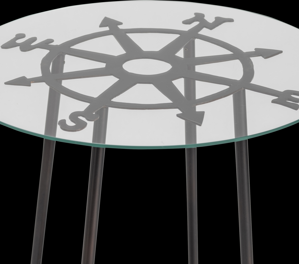 Dunnavant Black End Table - Thumbnail - Image 2