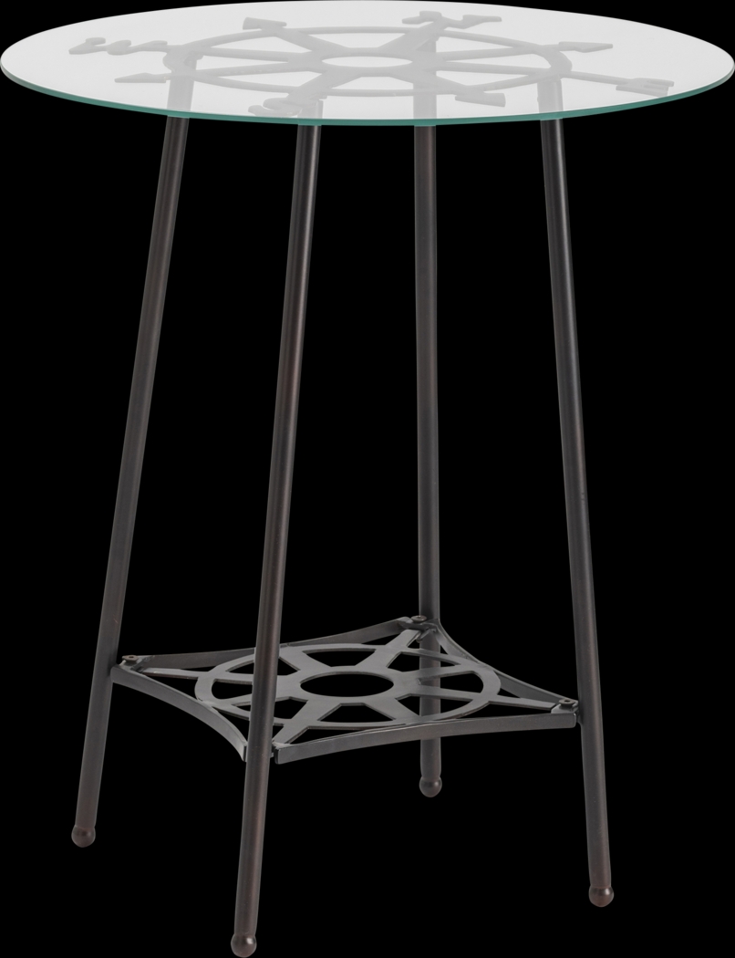 Dunnavant Black End Table - Thumbnail - Image 1