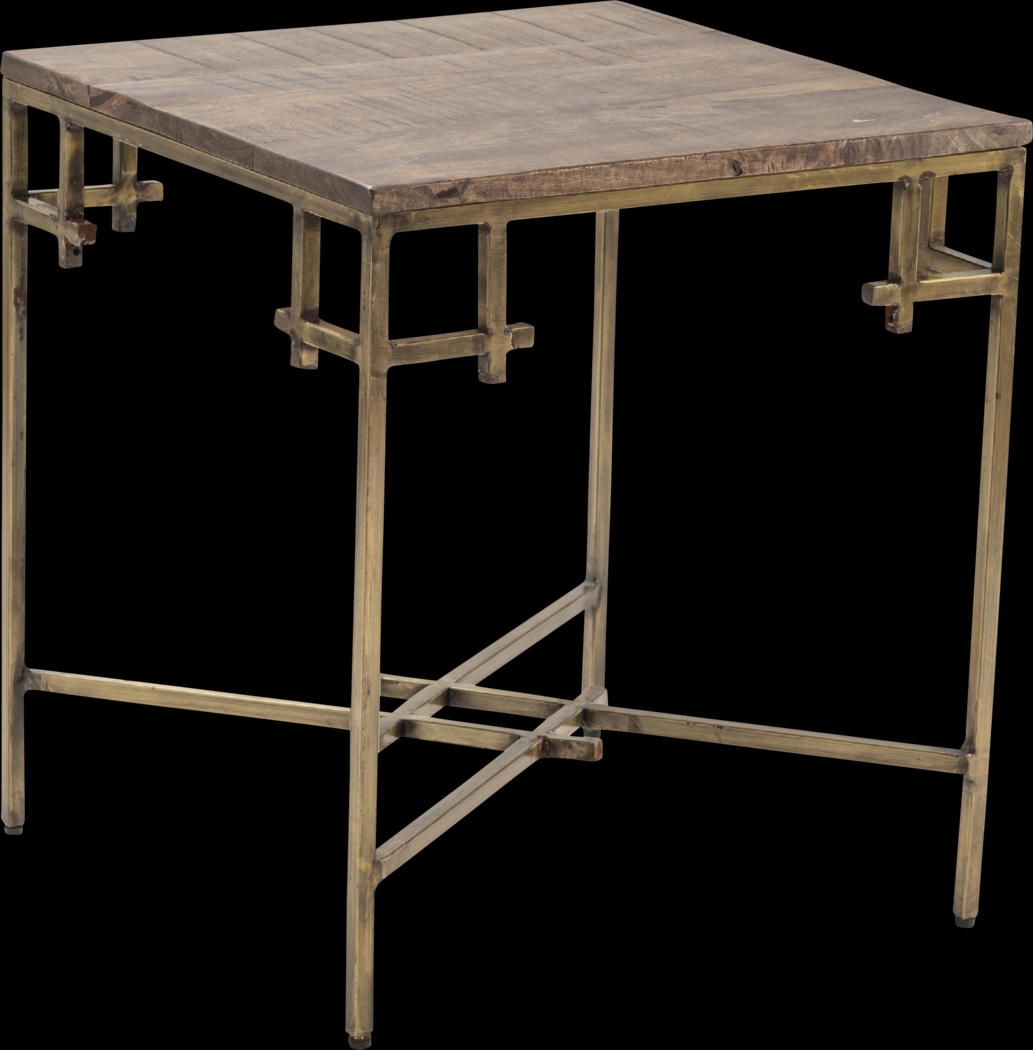 Dunnellon Brown End Table - Thumbnail - Image 1