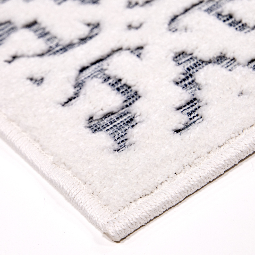 Dunnugan White 7'9 x 10'10 Rug - Thumbnail - Image 5