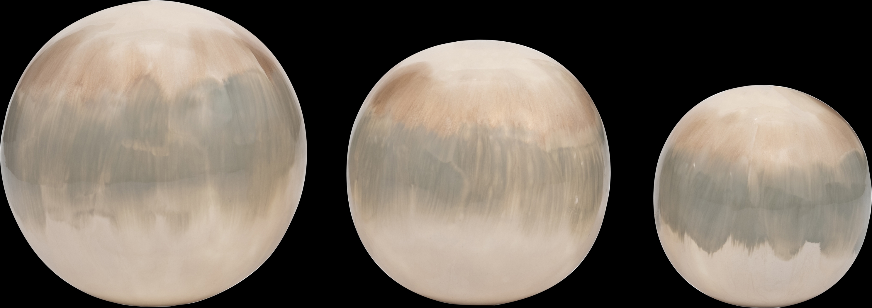 Dunnyloop White Orb, Set of 3 - Thumbnail - Image 1