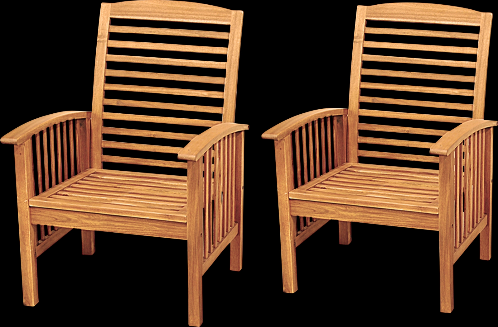 Dunsmere Brown Outdoor Accent Chair, Set of 2 - Thumbnail - Image 2