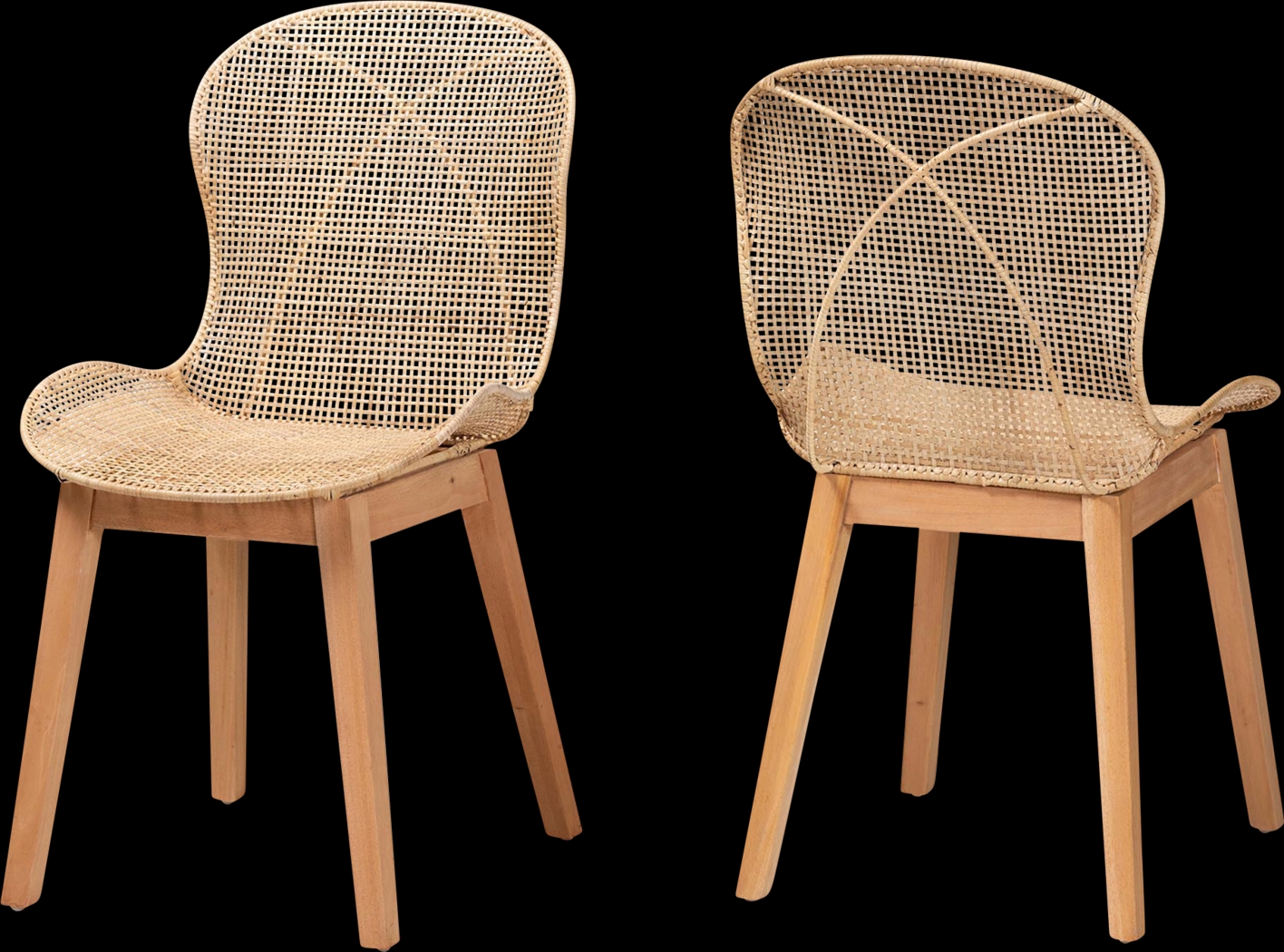 Dunstable Brown Dining Chair, Set of 2 - Thumbnail - Image 1