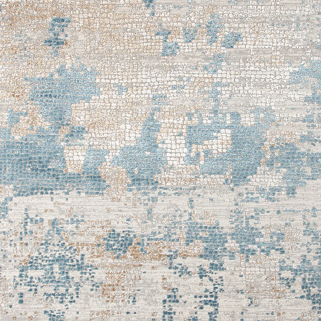 Dunstead Light Blue 10'3 x 14' Rug - Thumbnail - Image 4