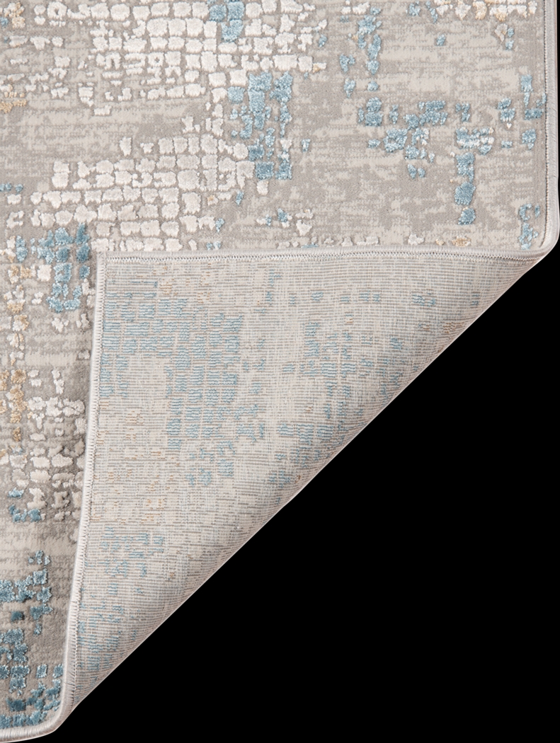 Dunstead Light Blue 7'6 x 9'6 Rug - Thumbnail - Image 3
