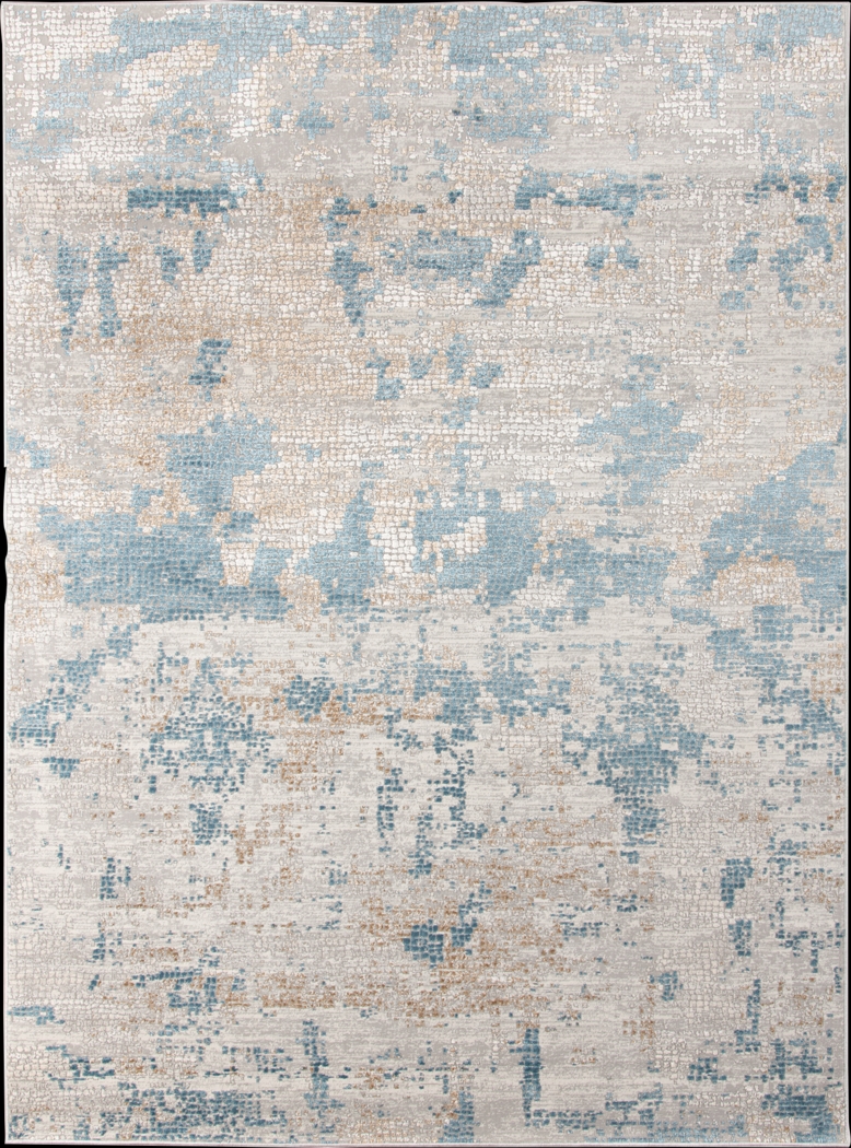 Dunstead Light Blue 7'6 x 9'6 Rug - Thumbnail - Image 1