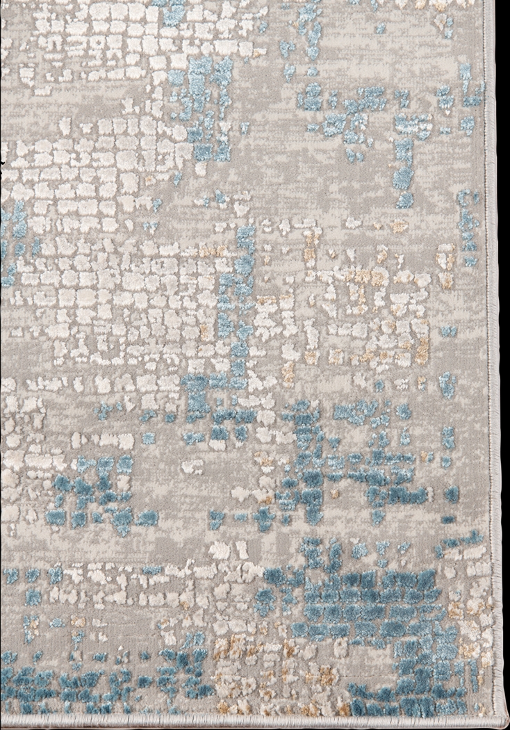 Dunstead Light Blue 8'6 x 11'6 Rug - Thumbnail - Image 5