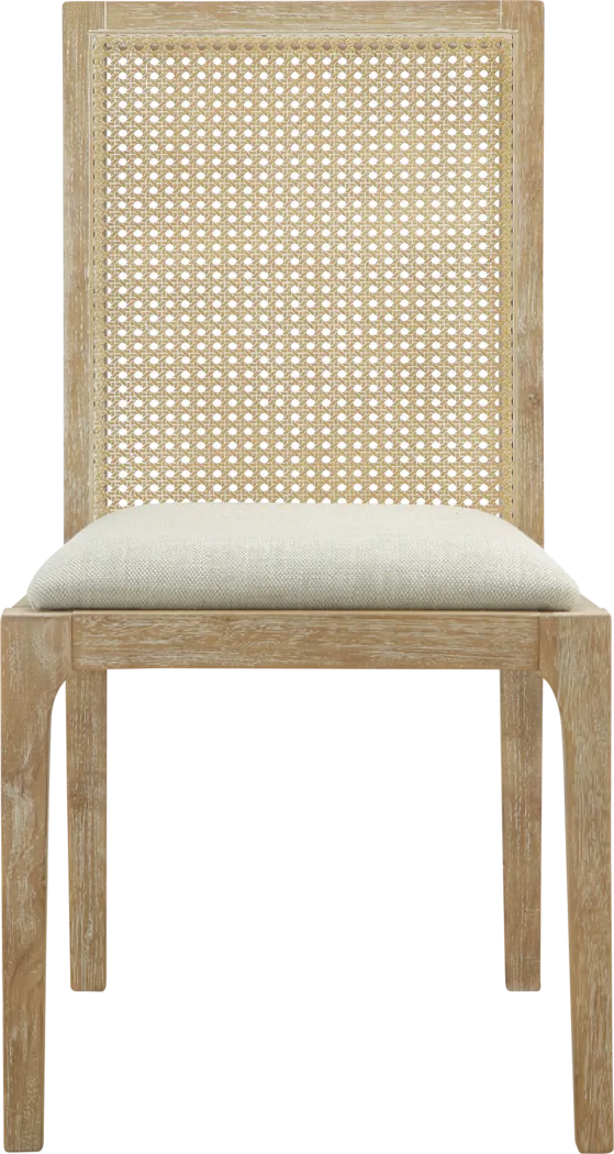 Dunston White Dining Chair, Set of 2 - Thumbnail - Image 2