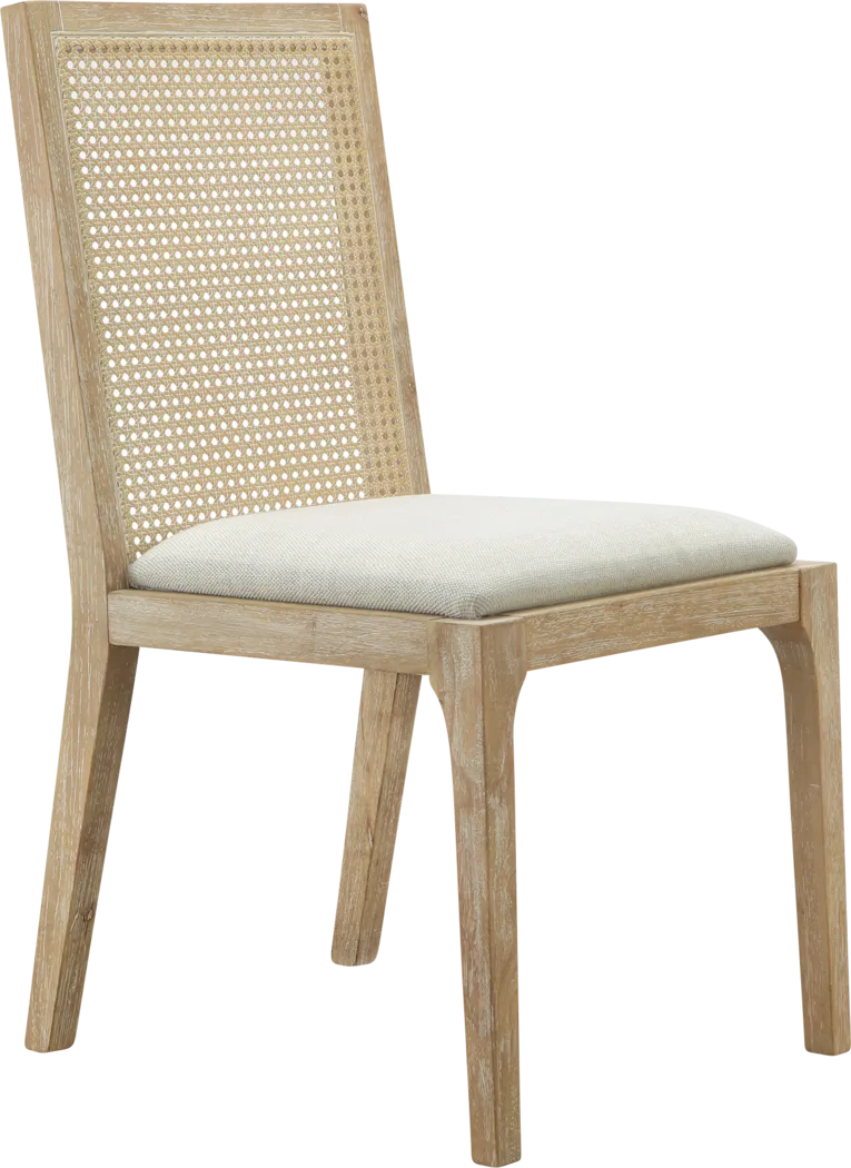 Dunston White Dining Chair, Set of 2 - Thumbnail - Image 3