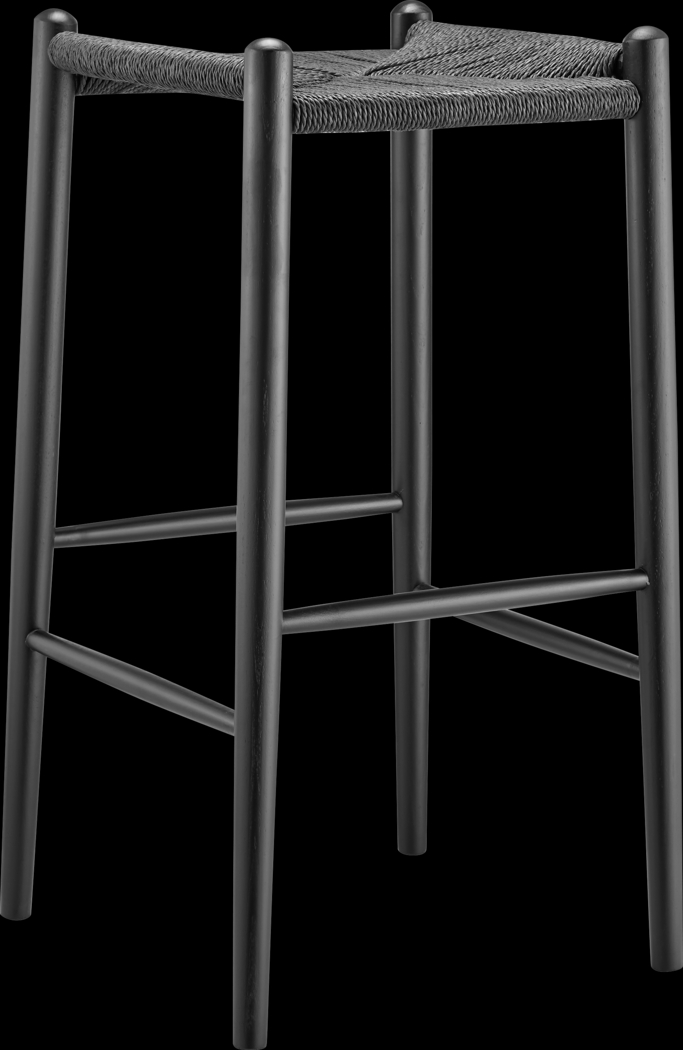 Dunton Black Barstool - Thumbnail - Image 1