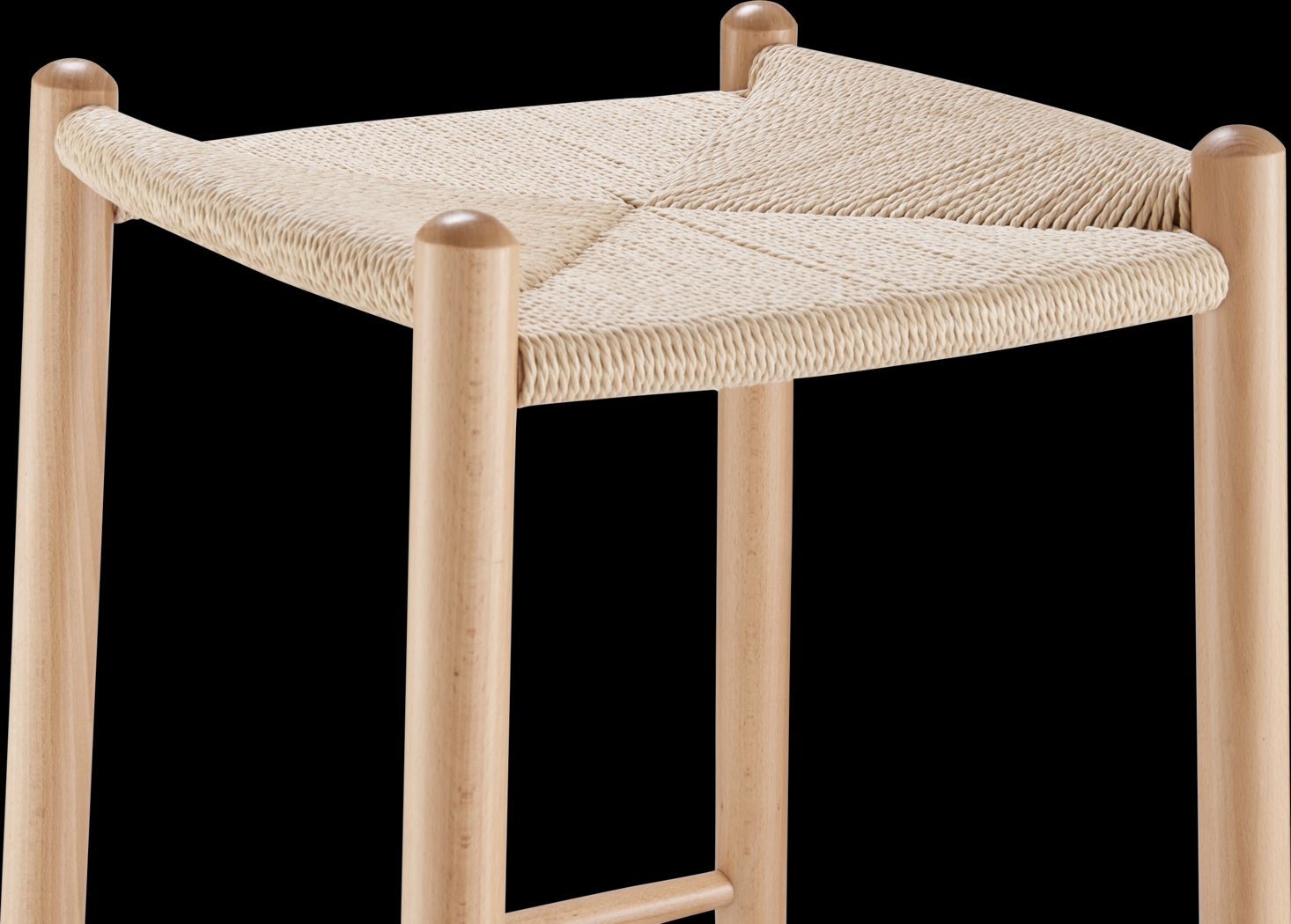 Dunton Natural Counter Stool - Thumbnail - Image 6