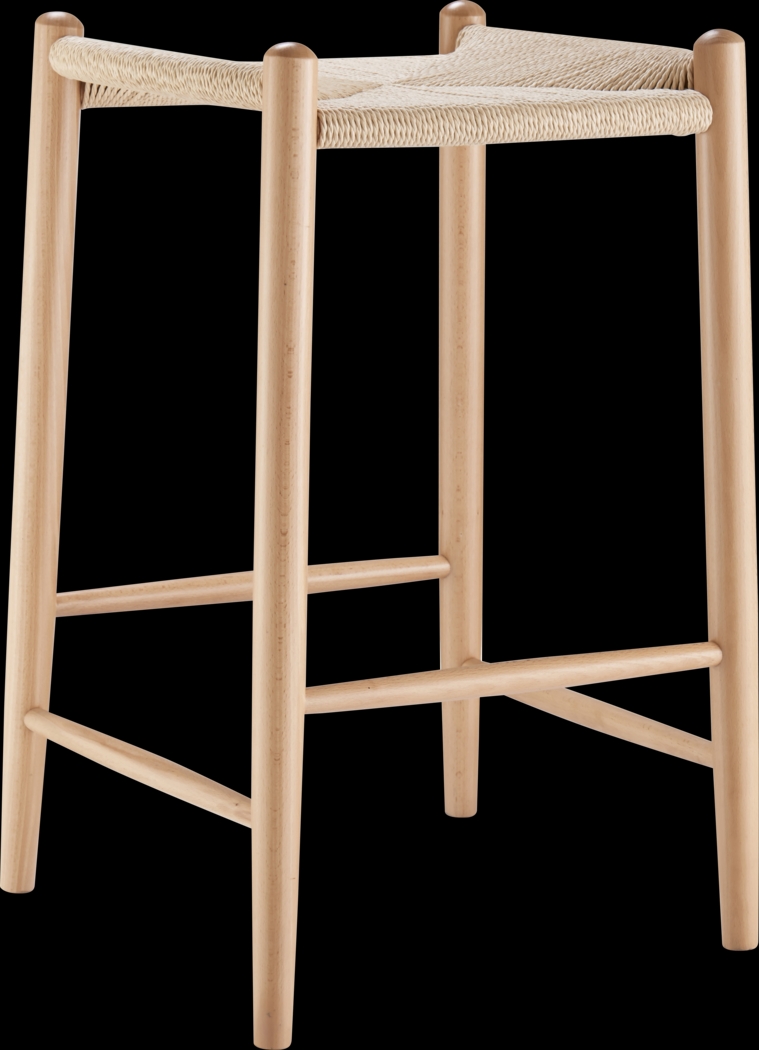 Dunton Natural Counter Stool - Thumbnail - Image 1