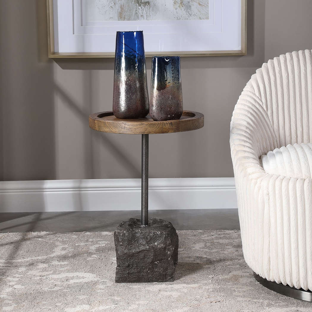 Dunvegan Brown Accent Table - Thumbnail - Image 3