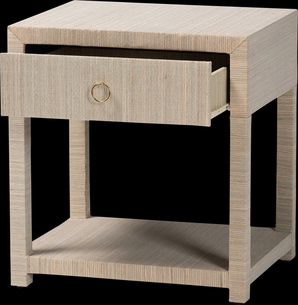 Dupreea Brown Nightstand - Thumbnail - Image 4