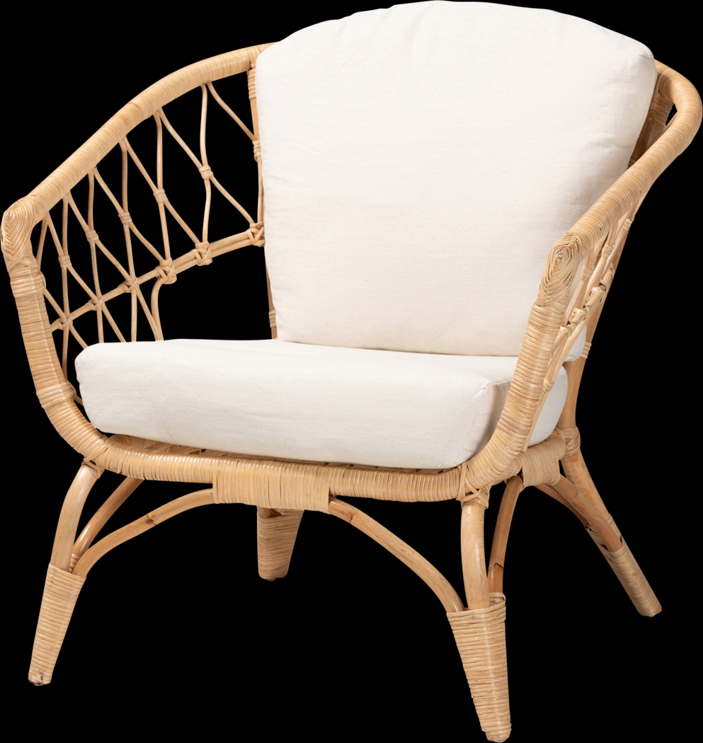 Duquaine Brown Accent Chair - Thumbnail - Image 1