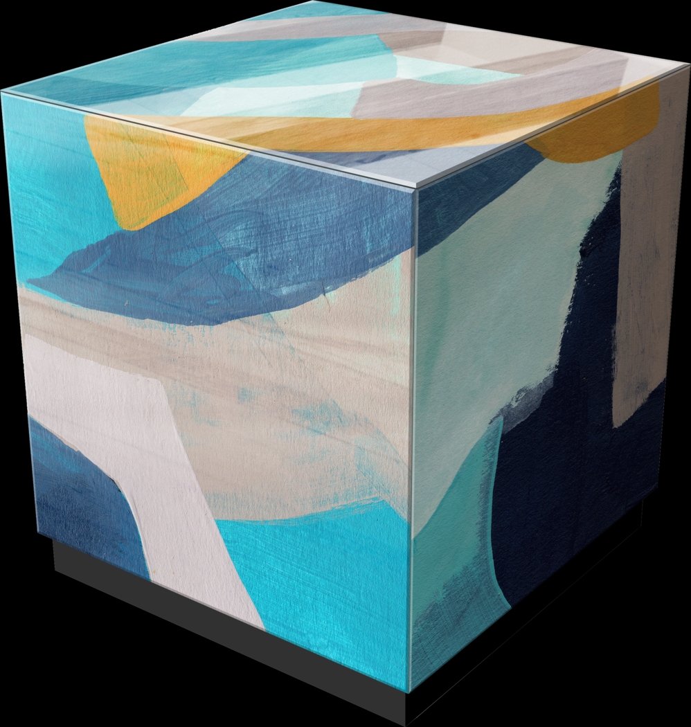 Durazno Blue Accent Table - Thumbnail - Image 5