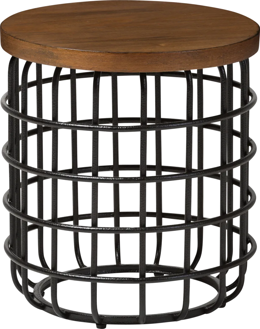 Durbana Brown End Table - Thumbnail - Image 1