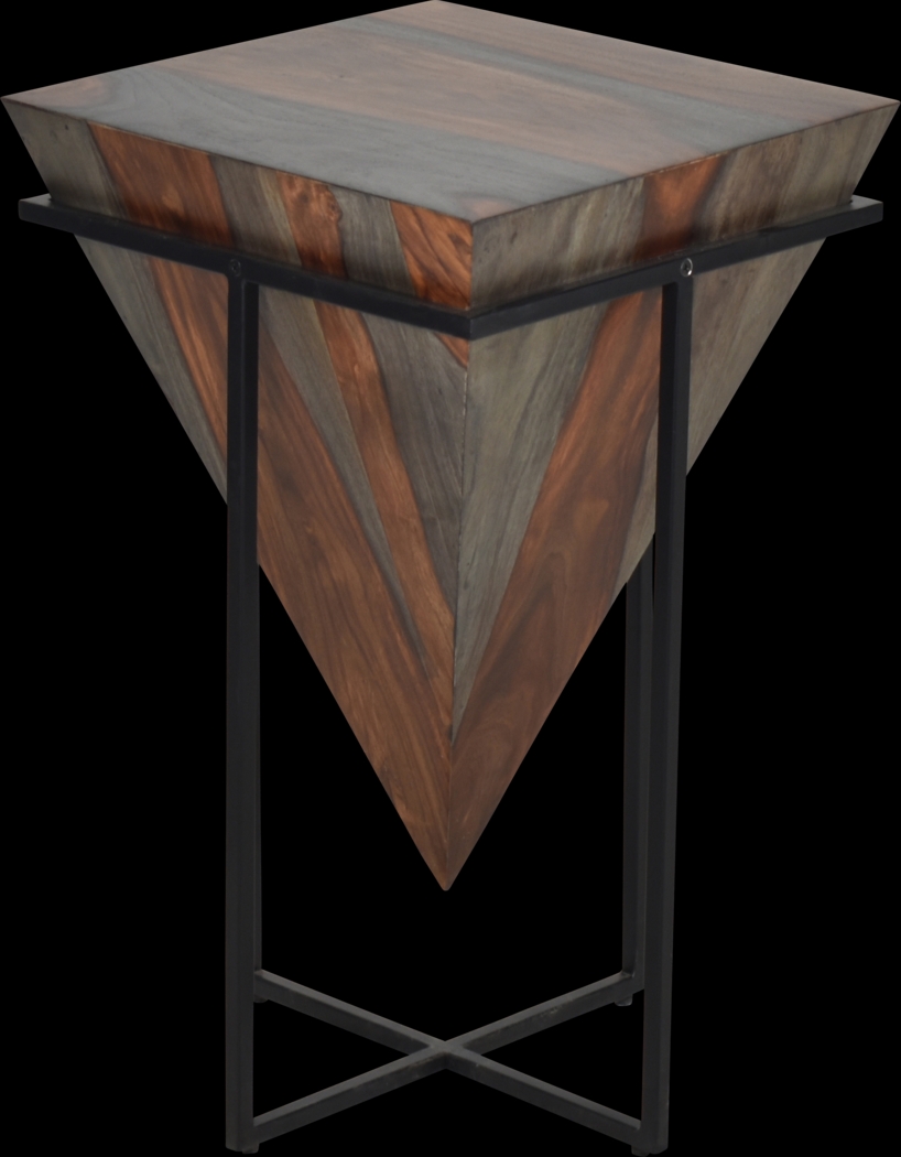 Durbridge Dark Brown Accent Table - Thumbnail - Image 2