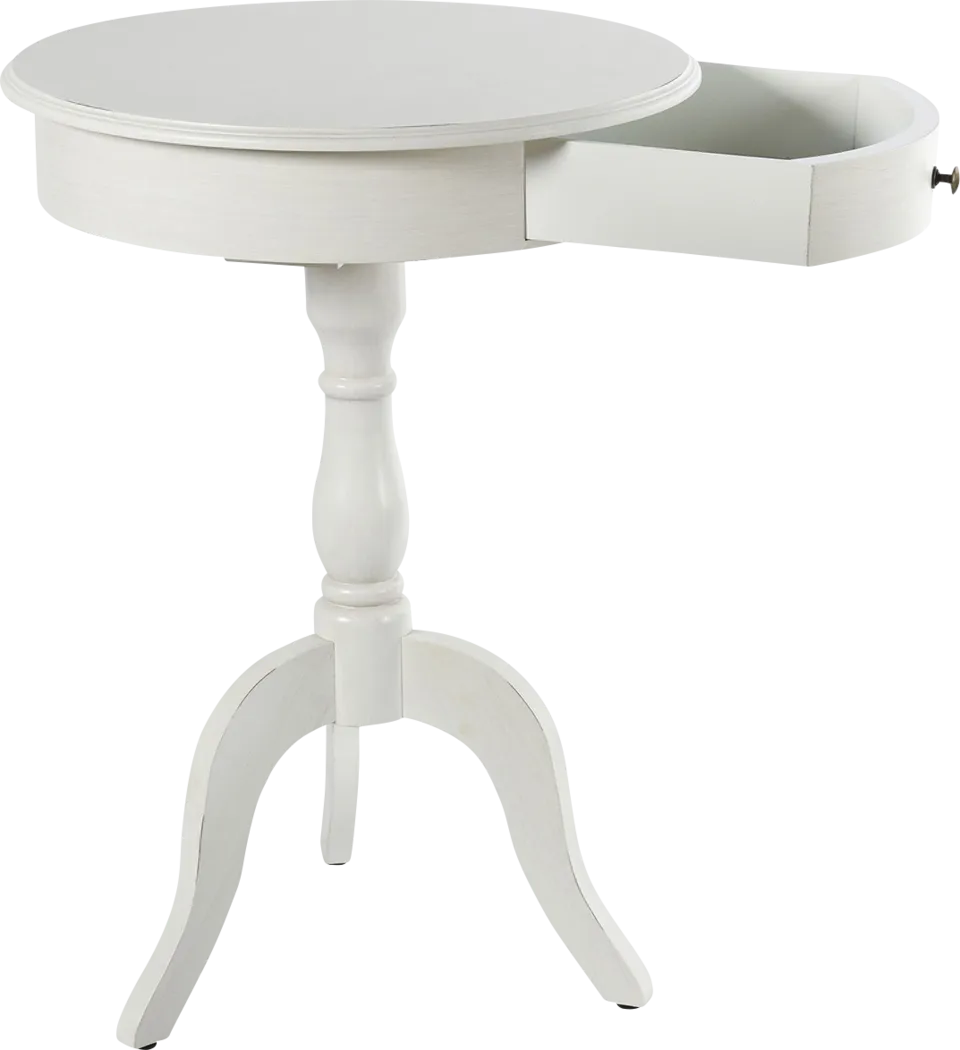 Dureau White Accent Table - Thumbnail - Image 6