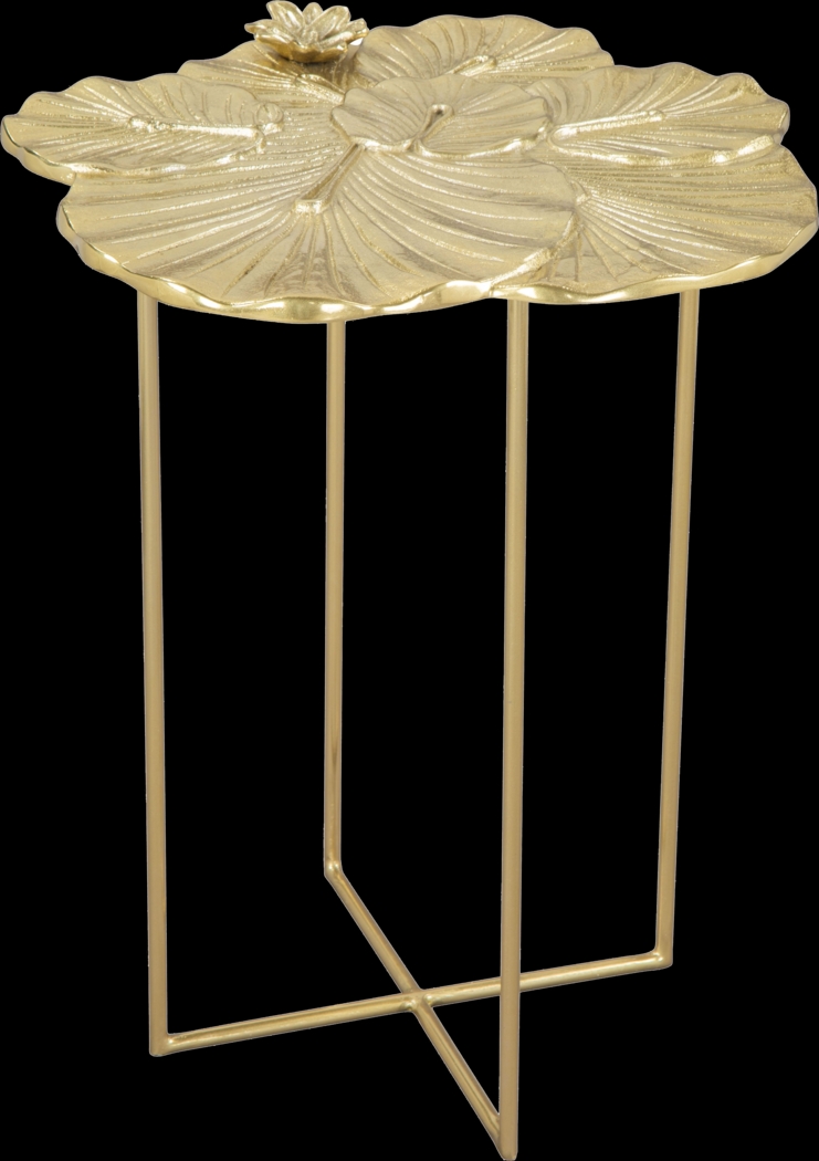 Durenda Gold End Table - Thumbnail - Image 1
