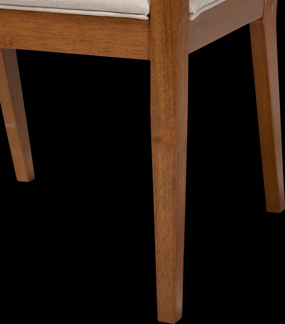 Durgin Beige Accent Chair, Set of 2 - Thumbnail - Image 6