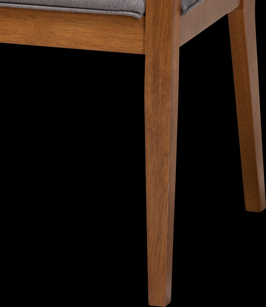 Durgin Gray Accent Chair, Set of 2 - Thumbnail - Image 3