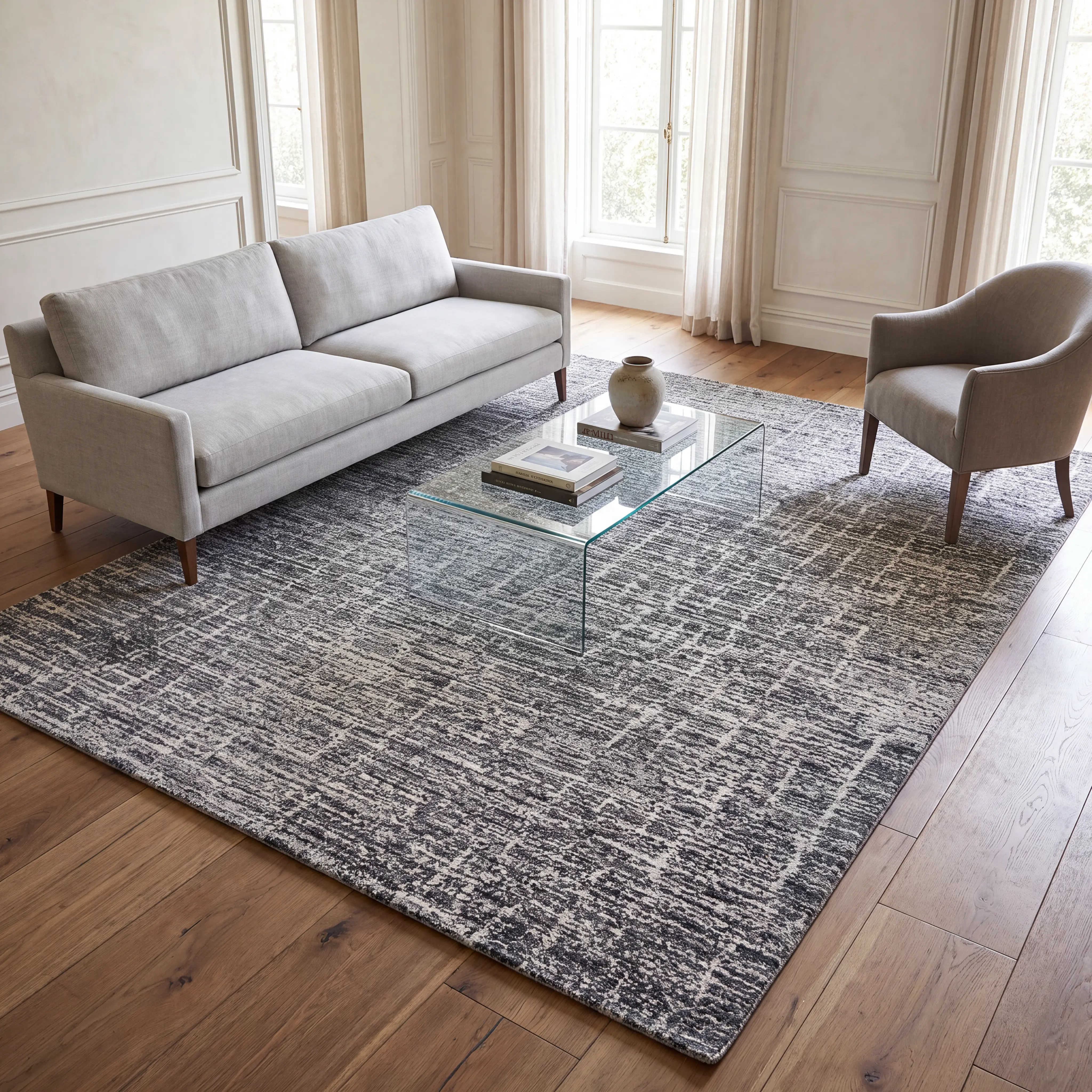 Durland Gray 5'3 x 7'6 Rug - Image 2