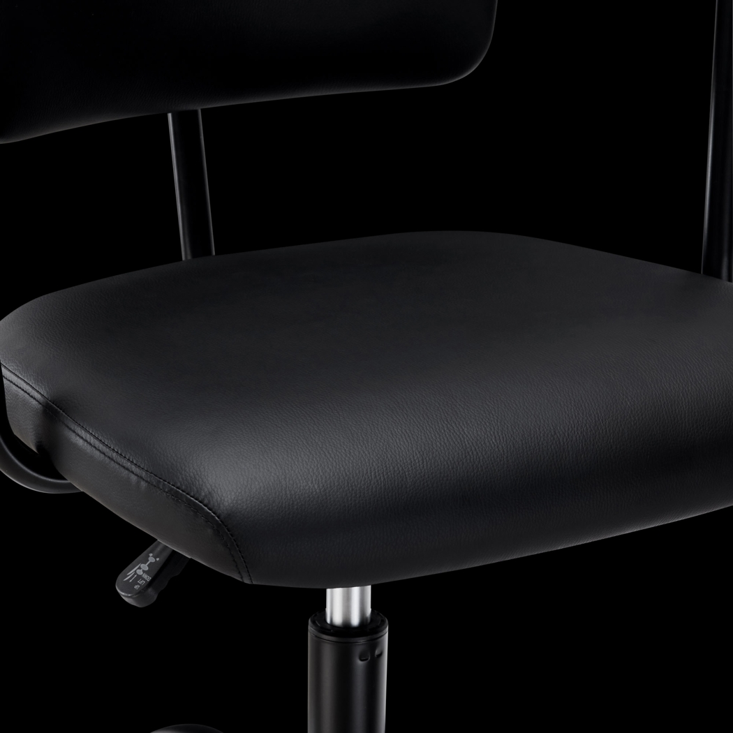 Durrette Black Office Chair - Thumbnail - Image 4