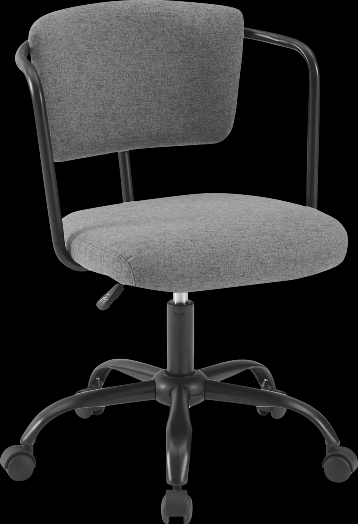 Durrette Gray Office Chair - Thumbnail - Image 1
