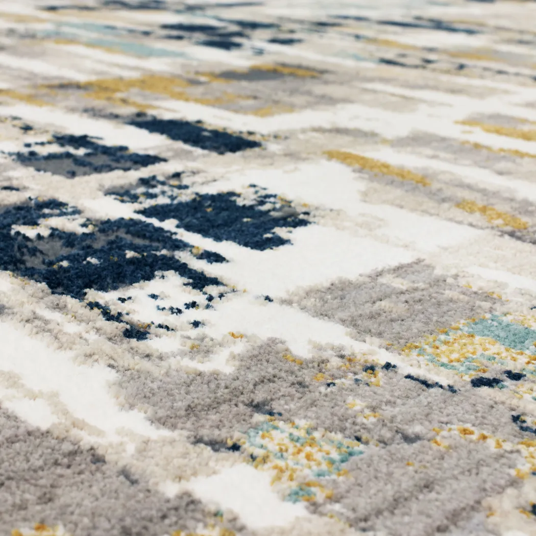 Dusklock Blue 8' x 11' Rug - Thumbnail - Image 7