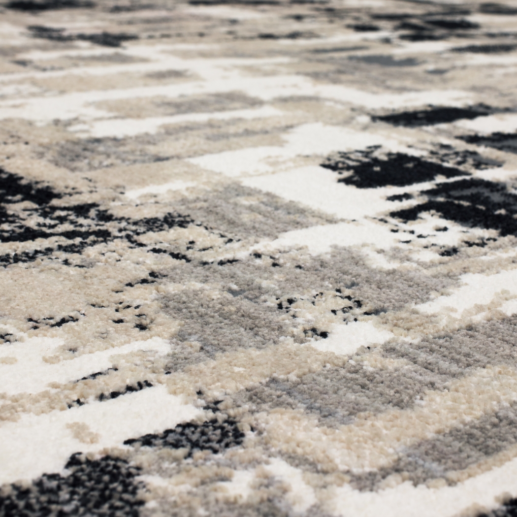 Dusklock Charcoal 5'3 x 7'10 Rug - Thumbnail - Image 7