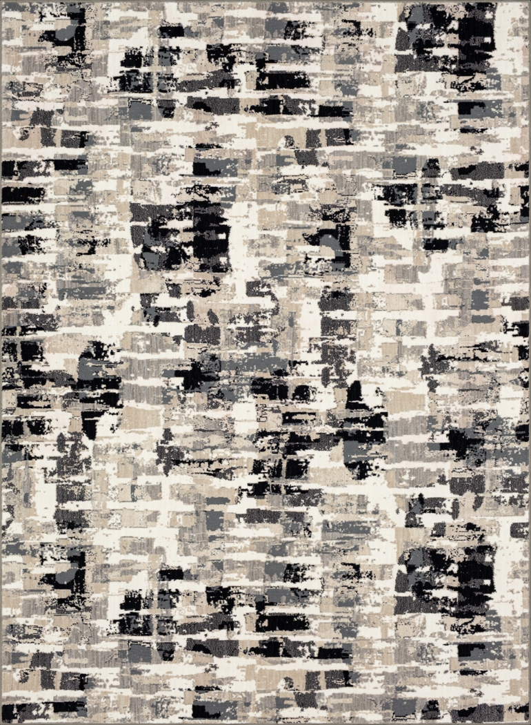 Dusklock Charcoal 5'3 x 7'10 Rug - Thumbnail - Image 1