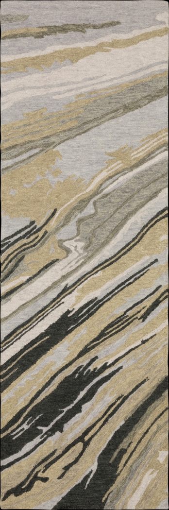 Duskmire Gold 2'6 x 8' Rug - Thumbnail - Image 1