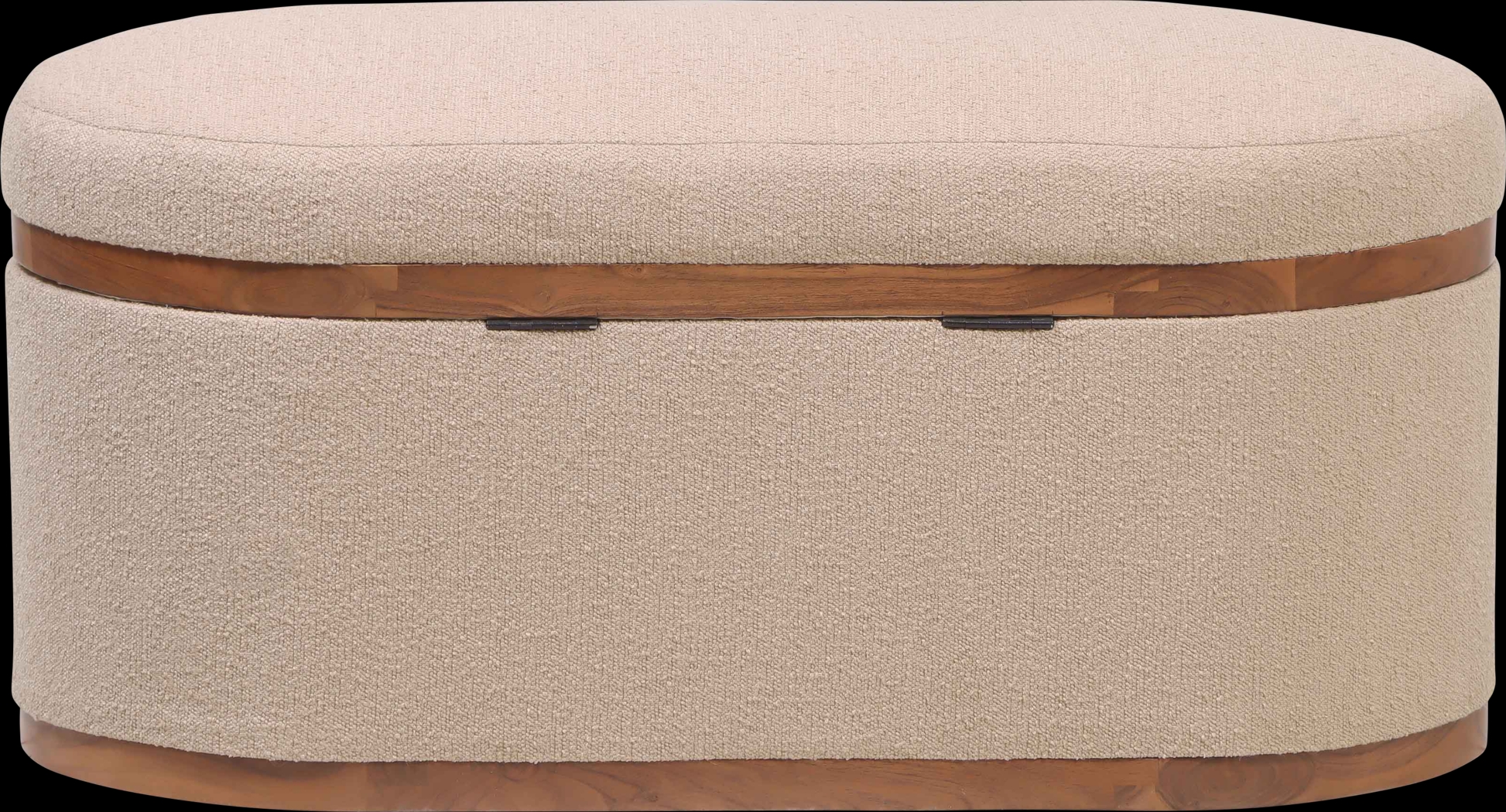 Duskywing II Ivory Storage Ottoman - Thumbnail - Image 5