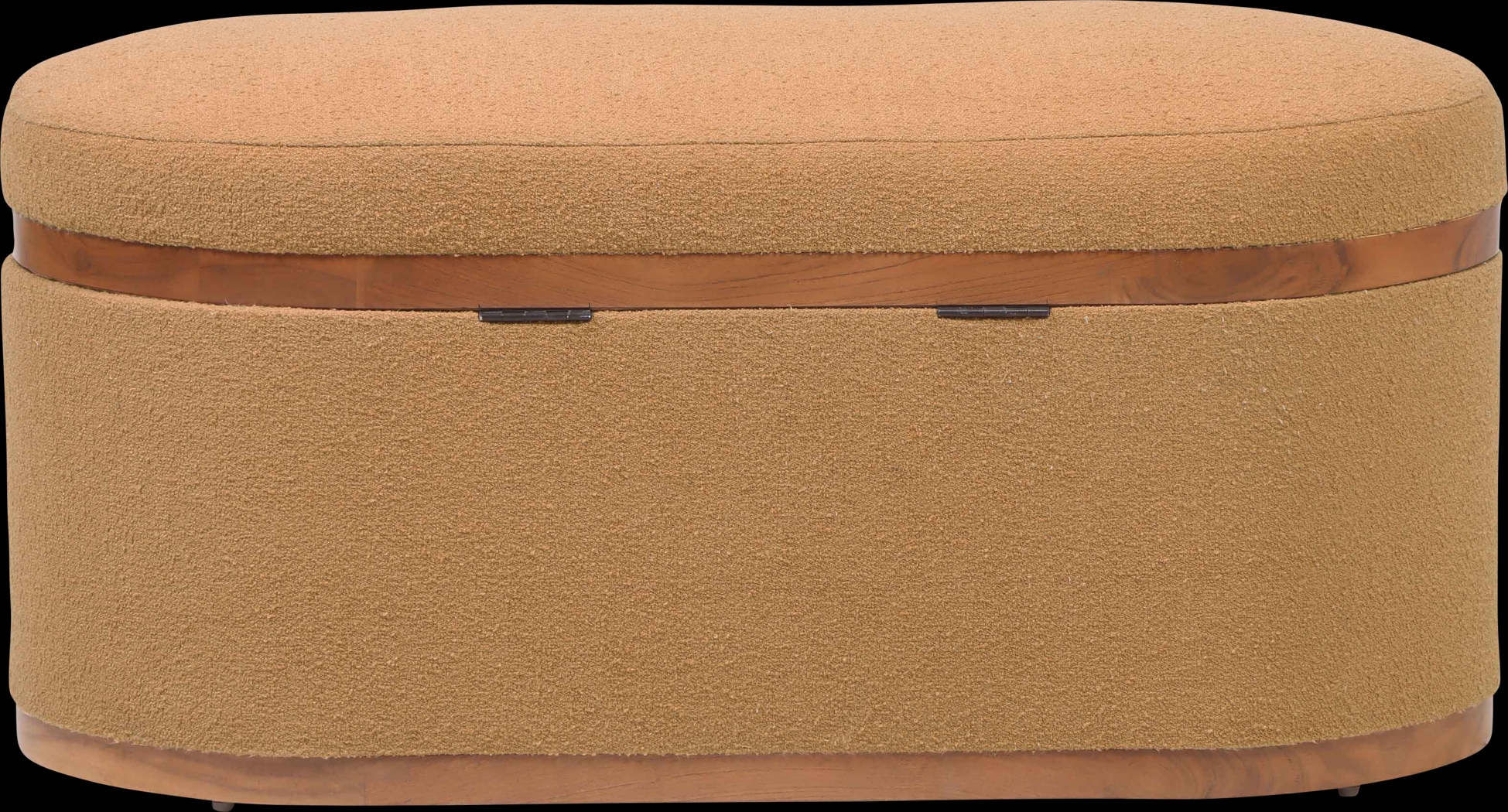 Duskywing II Orange Storage Ottoman - Thumbnail - Image 5