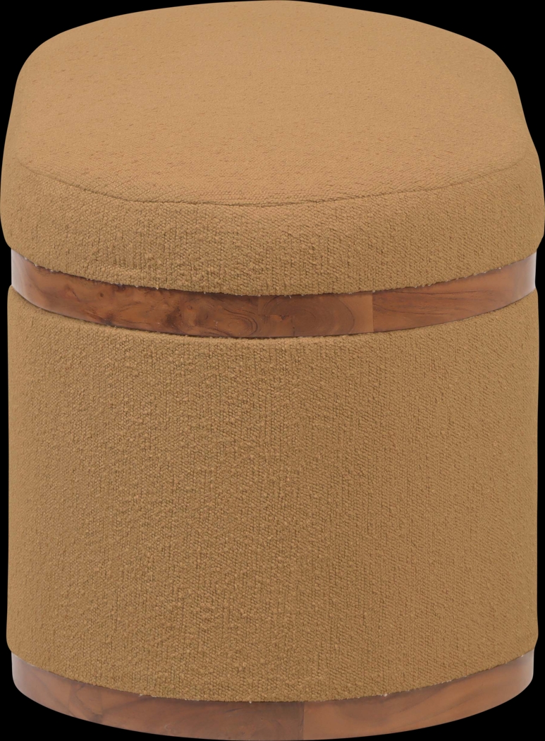 Duskywing II Orange Storage Ottoman - Thumbnail - Image 6