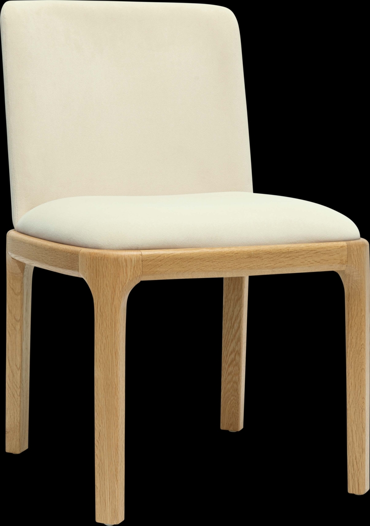 Dustyrose Cream Dining Chair - Thumbnail - Image 1
