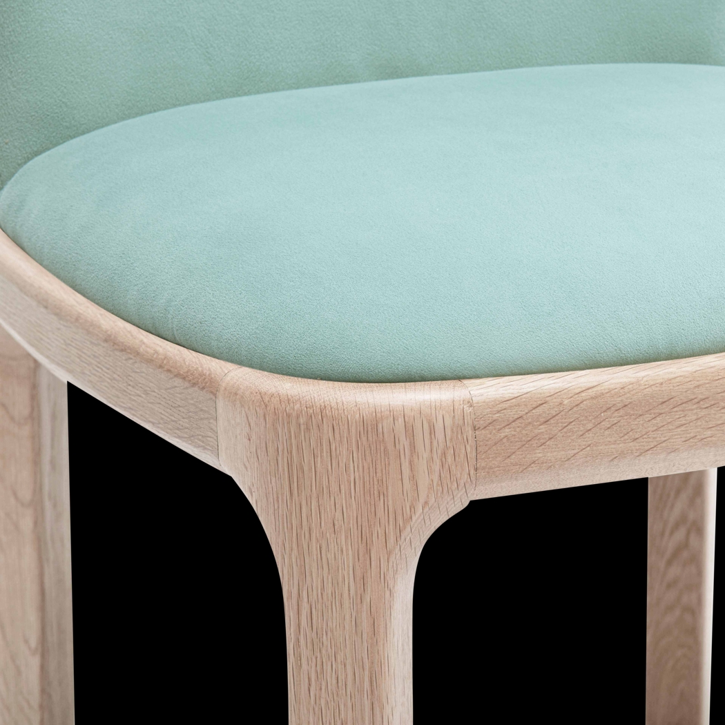 Dustyrose Light Blue Dining Chair - Thumbnail - Image 5