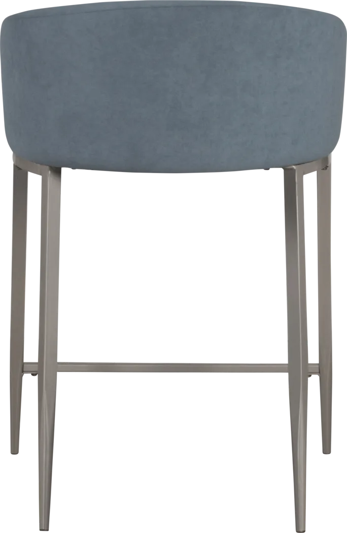 Duxford Blue Counter Height Stool - Thumbnail - Image 2