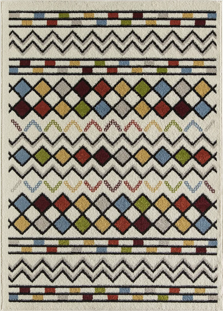 Duyen White 8' x 10' Rug - Thumbnail - Image 1