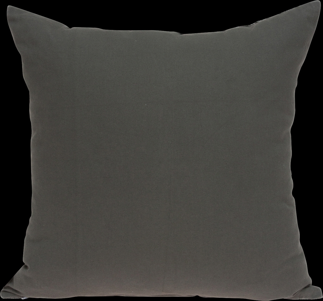 Dyal Gray Accent Pillow - Thumbnail - Image 2