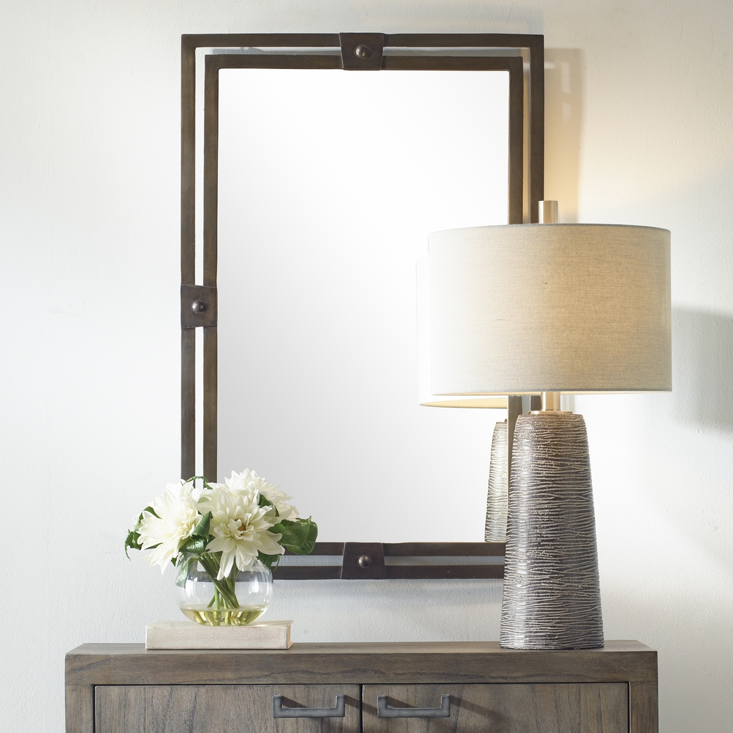 Dyas Gray Mirror - Thumbnail - Image 2